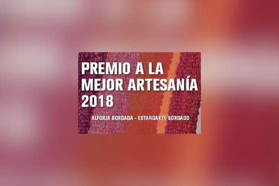 Premio a la Mejor Artesanía 2018 