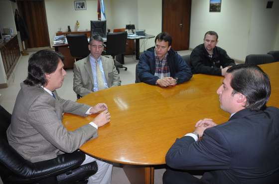 Kosiner se reunió con el representante de la Agencia Anti-Narcóticos en Argentina