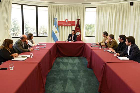 El gabinete social analizó el efecto de los fuertes vientos en Salta