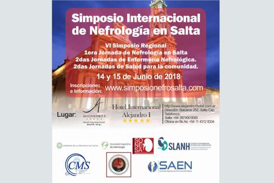 Salta será sede del Simposio Internacional de Nefrología