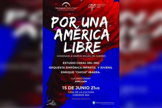 Esta noche sube a escena “Por una América libre”