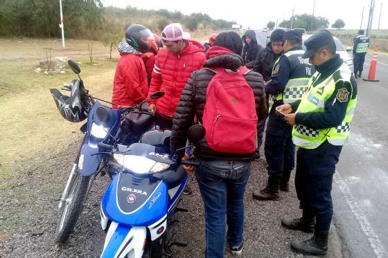 Seguridad Vial controló más de 9 mil vehículos este fin de semana