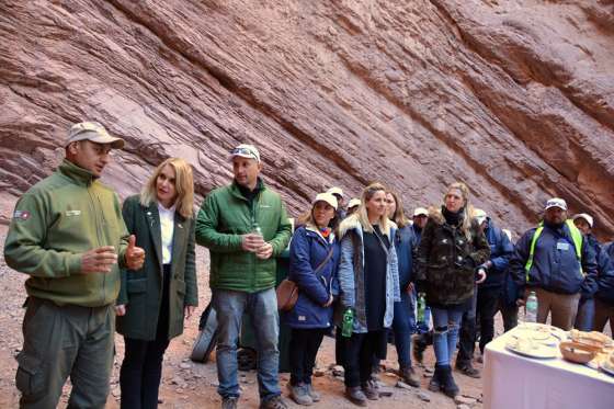 Realizaron una jornada de limpieza en Reserva Quebrada de las Conchas