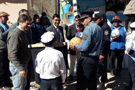 Seguridad realizó  acciones preventivas en Nazareno