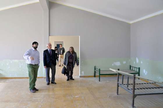 La jueza Bustos Rallé destacó el avance de obras en el hogar Michel Torino