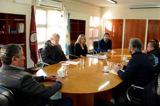 La ministra Paula Bibini recibió al presidente de Capemisa