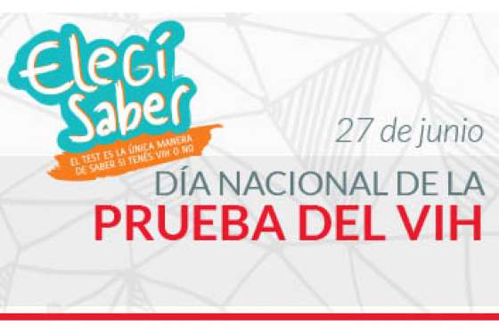 En el Día Nacional de la Prueba de VIH habrá testeo y actividades preventivas en diversos lugares