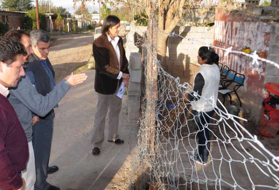 El ministro Parodi recorrió obras en la zona oeste de la ciudad