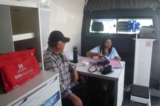 Hasta el viernes el camión cardiológico atenderá en Rosario de Lerma