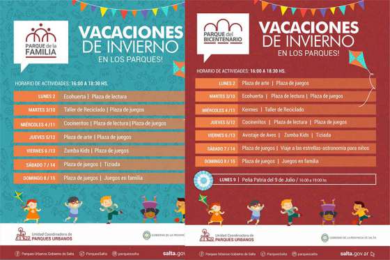 Comienza el ciclo “Vacaciones en los Parques”