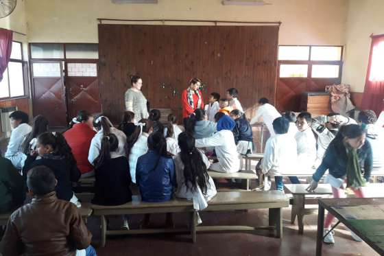 Adolescentes de la ciudad de Metán fueron capacitados sobre el buen uso del 9-1-1