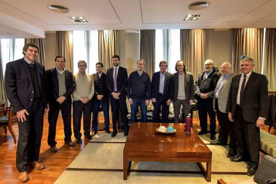 Yarade y Estrada participaron en la reunión de ministros de economía