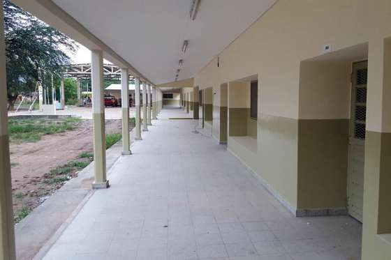 Finalizó la refacción y ampliación de la escuela técnica de Coronel Juan Solá