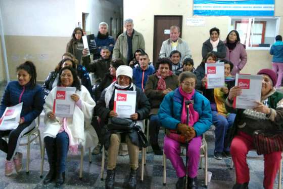 Diez familias de Vaqueros tienen su vivienda propia