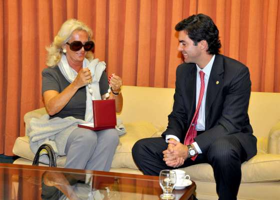 El gobernador Urtubey recibió a la embajadora de Bélgica 