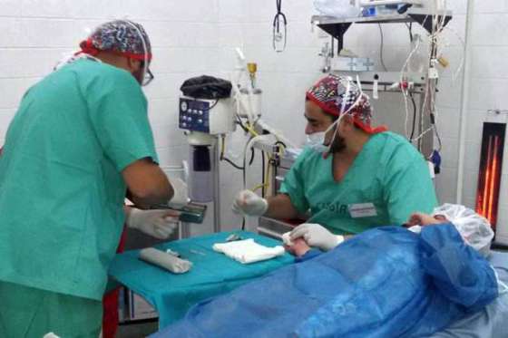 La próxima semana realizarán cirugías reconstructivas en Joaquín V. González