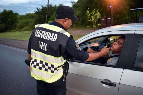 Seguridad Vial detectó a 78 conductores alcoholizados