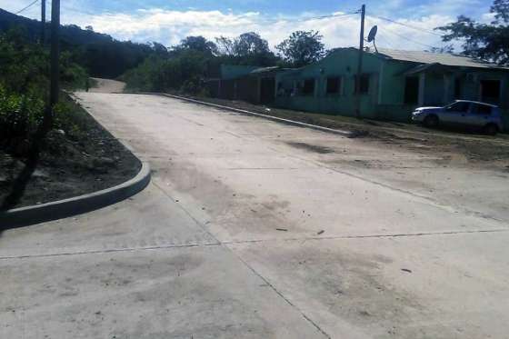 Concluyó obra de pavimentación en Salvador Mazza