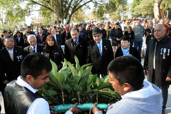 Cerrillos recordó a Patricio Guanca, su héroe de Malvinas