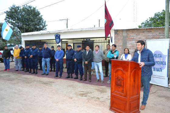 Pichanal cuenta con una nueva base operativa de seguridad