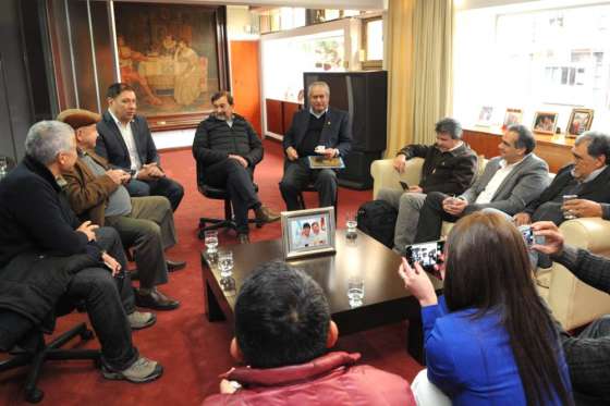 El vicegobernador Isa recibió a funcionarios y legisladores de Bolivia