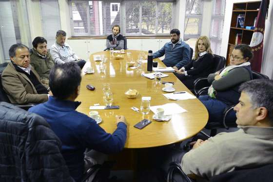 La ministra Bibini recibió a los empresarios frigoríficos de la provincia