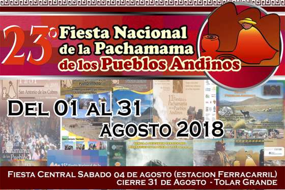 Hoy se presentará una nueva edición de la Fiesta Nacional de la Pachamama