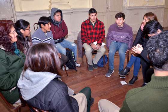 Comenzó el primer taller formativo para estudiantes “Todos somos parte”