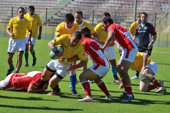 Por primera vez, el equipo de rugby del penal de Villa Las Rosas se enfrentó  con el Jockey Club de Salta