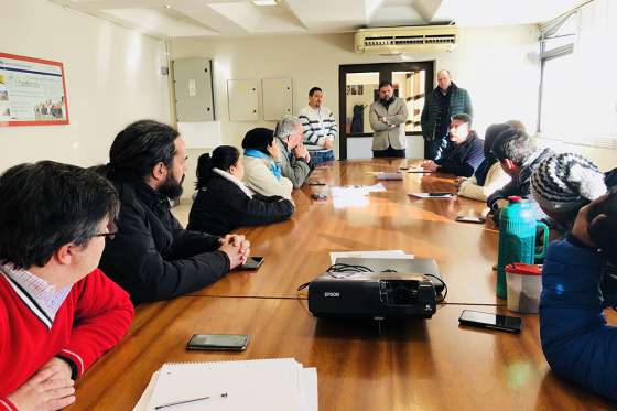 El titular del IPV recibió a preadjudicatarios de Colonia Santa Rosa