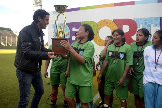 Villa Los Sauces se consagró  campeón provincial del Torneo Femenino del Futbol de los Barrios