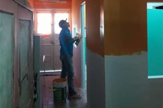 Acondicionan el Centro de Primera Infancia del barrio Municipal