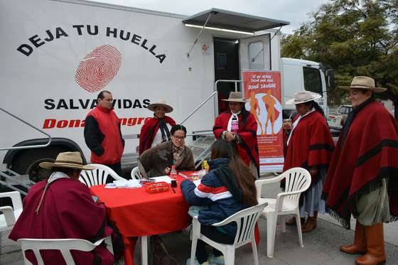 Continúan las colectas de sangre con el móvil del Centro Regional de Hemoterapia