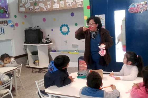 En El Carril se promueve la salud dental en la infancia