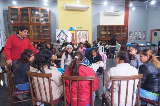 En Orán, padres y madres participaron del lanzamiento del ciclo Crianza Sin Violencia