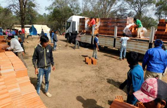 Avanza la construcción de soluciones habitacionales en La Curvita