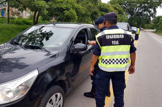 Seguridad Vial detectó a 78 conductores alcoholizados durante el fin de semana