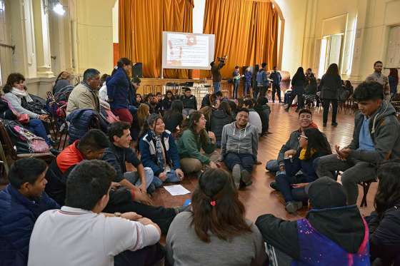 Delegados estudiantiles realizaron actividades sobre liderazgo y resolución de conflictos