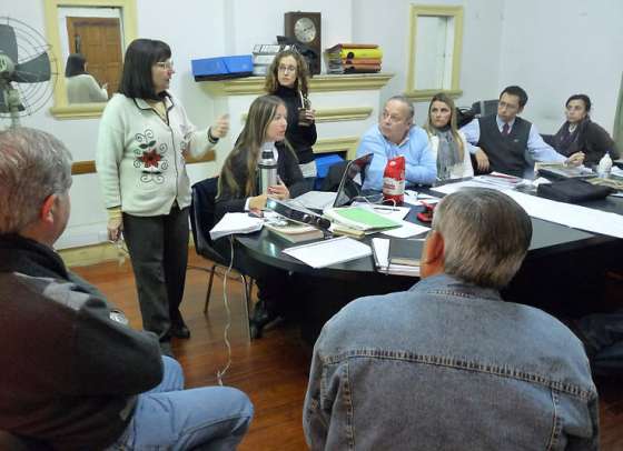 Reunión de autoridades para avanzar en el proceso de regularización de los lotes 55 y 14