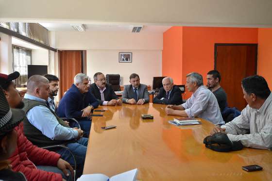 Reunión de funcionarios, legisladores nacionales y la Mesa Coordinadora de Desocupados de San Martín