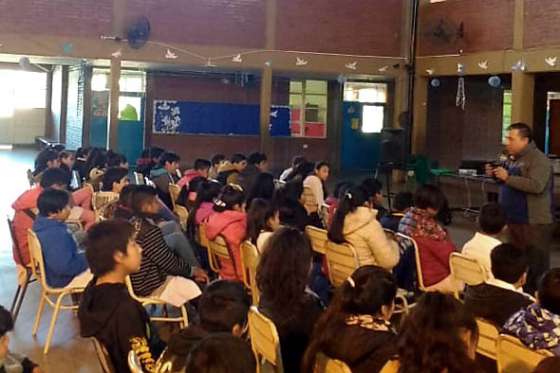Seguridad acentúa su labor preventiva con talleres en escuelas