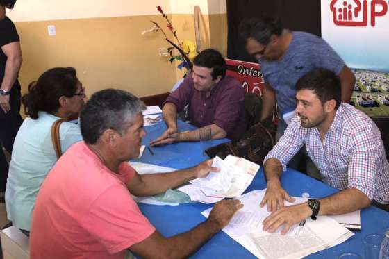 Plan Conectate: operativo para la conexión de agua y cloaca en Colonia Santa Rosa