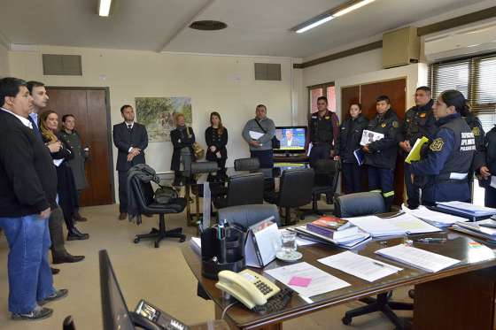 Charla sobre monóxido de carbono en Casa de Gobierno