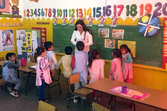 Autoridades del Ministerio de Educación recorrieron escuelas de Colonia Santa Rosa