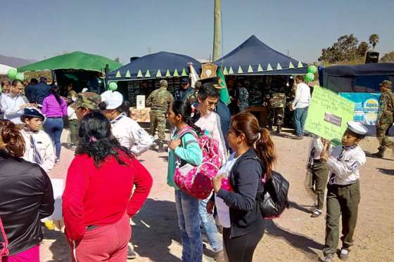 Seguridad organizó jornada preventiva sobre el cuidado del medioambiente
