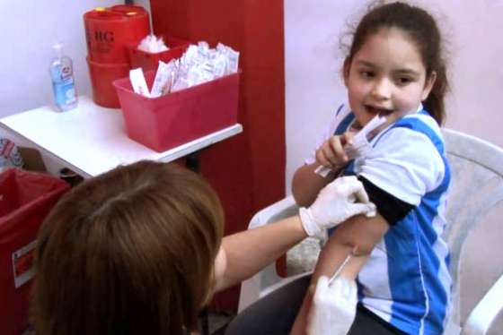 Salta se prepara para inmunizar a niños de 1 a 4 años que recibiran una dosis extra de la vacuna triple