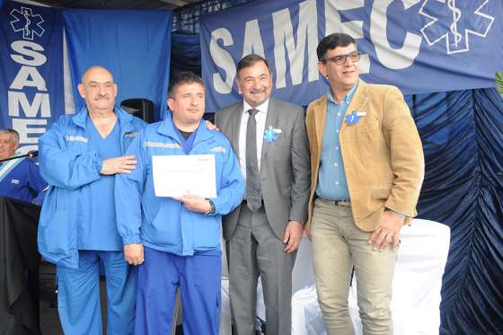 Destacan el servicio brindado por el Samec a la ciudadanía salteña en sus 31 años