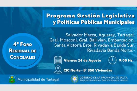 Jornada de capacitación en técnica legislativa para ediles del norte