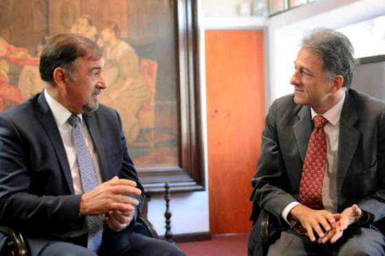 Los embajadores de Austria y Corea fueron recibidos por el vicegobernador Isa