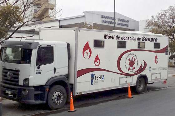 Nueva colecta de sangre hoy para pacientes del hospital Materno Infantil